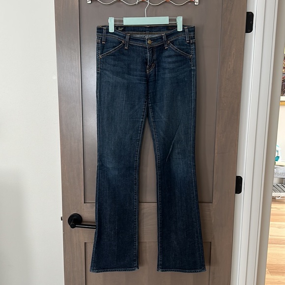 Citizens Of Humanity Women’s Low Rise Stretch Bootcut Jeans Size 29 - Picture 10 of 15